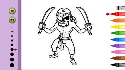 Zrzuty ekranu Zombie Coloring Book - Painting Game for Kids