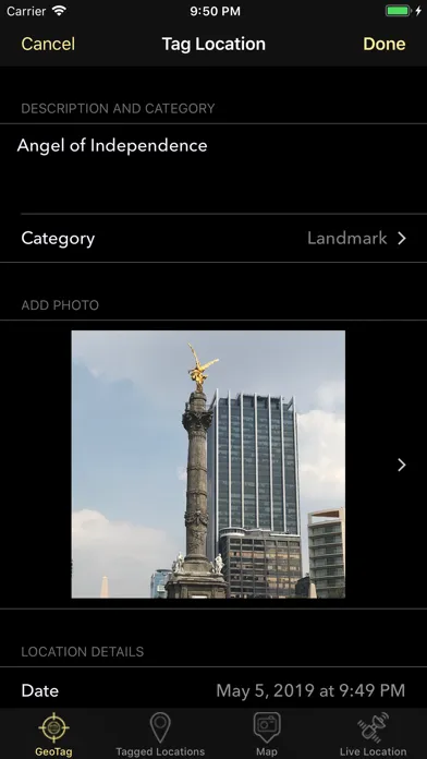 GeoTagIt Screenshots