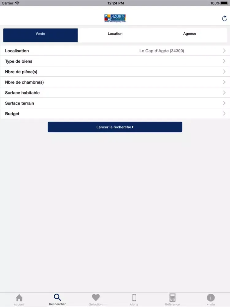Azura Agency iPad  স্ক্রিনশট