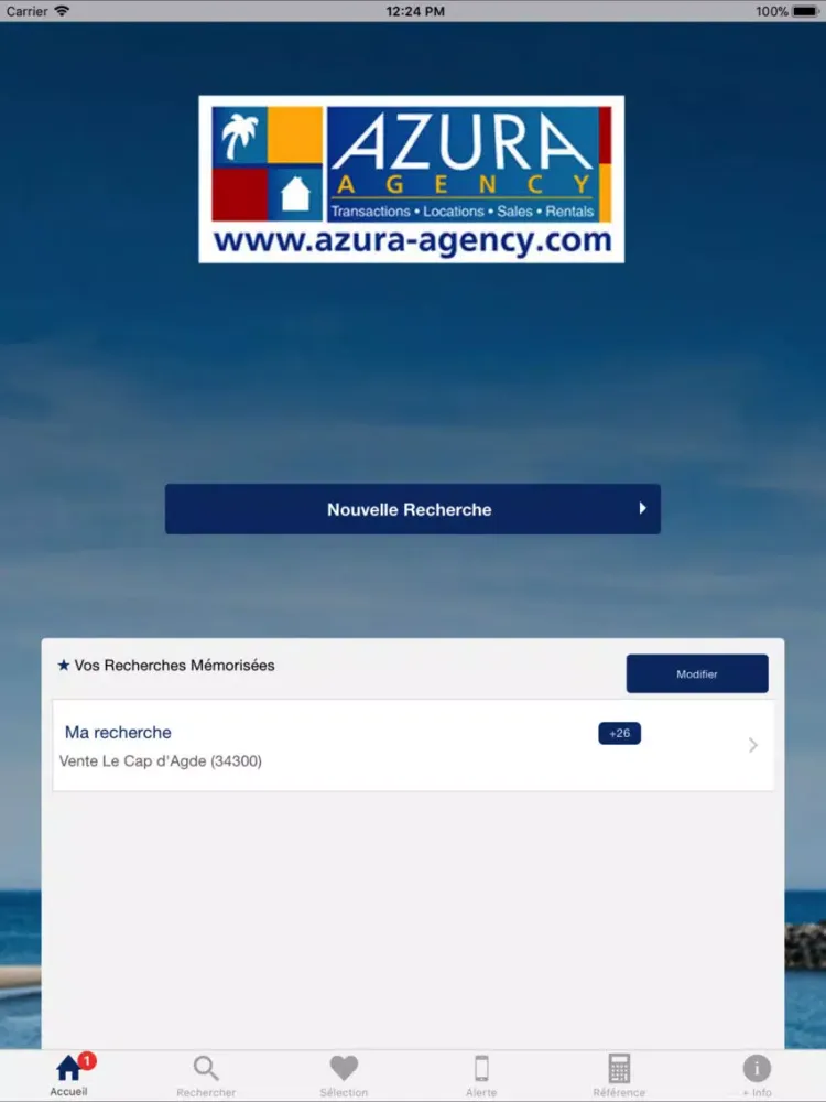 Azura Agency iPad  স্ক্রিনশট
