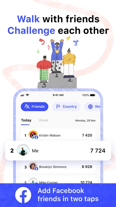 Mile: Walking Tracker Ekran Görüntüleri