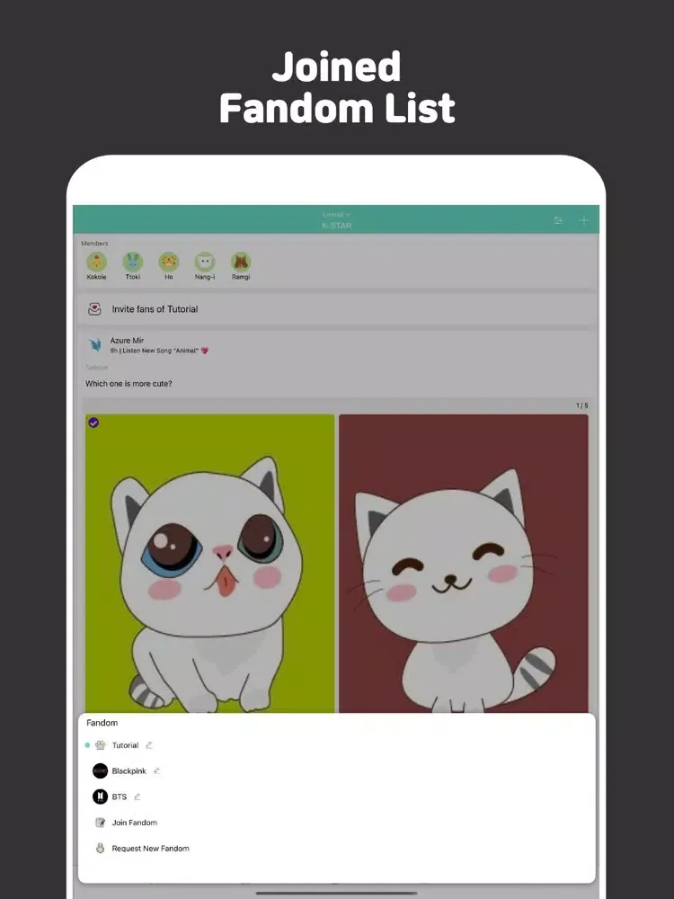 Capturas de pantalla de K-Star: K-Pop Idol Group iPad 