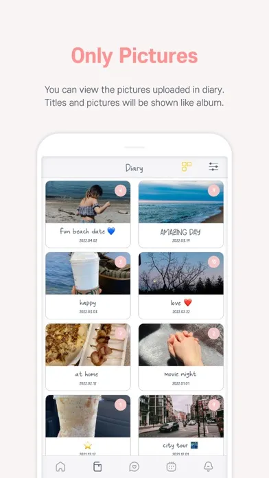 LuvDiary - Couple relationship应用截图