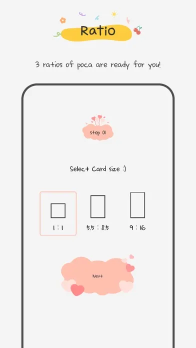 POCA - Photo Card Diary Screenshots