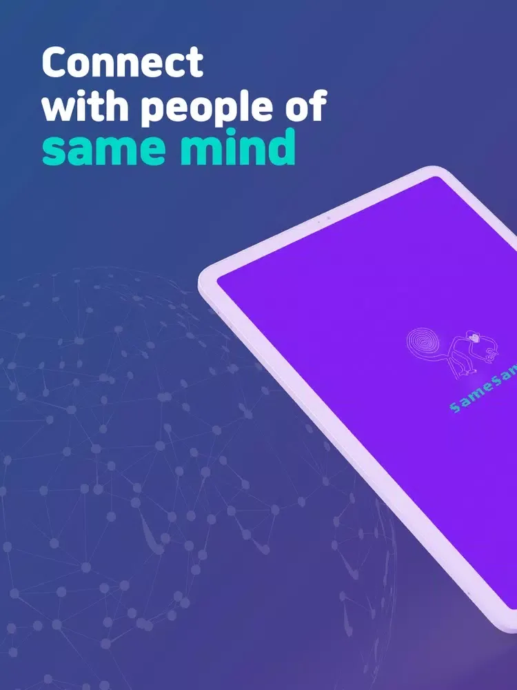 SameSame - Like-Minded people iPad  スクリーンショット