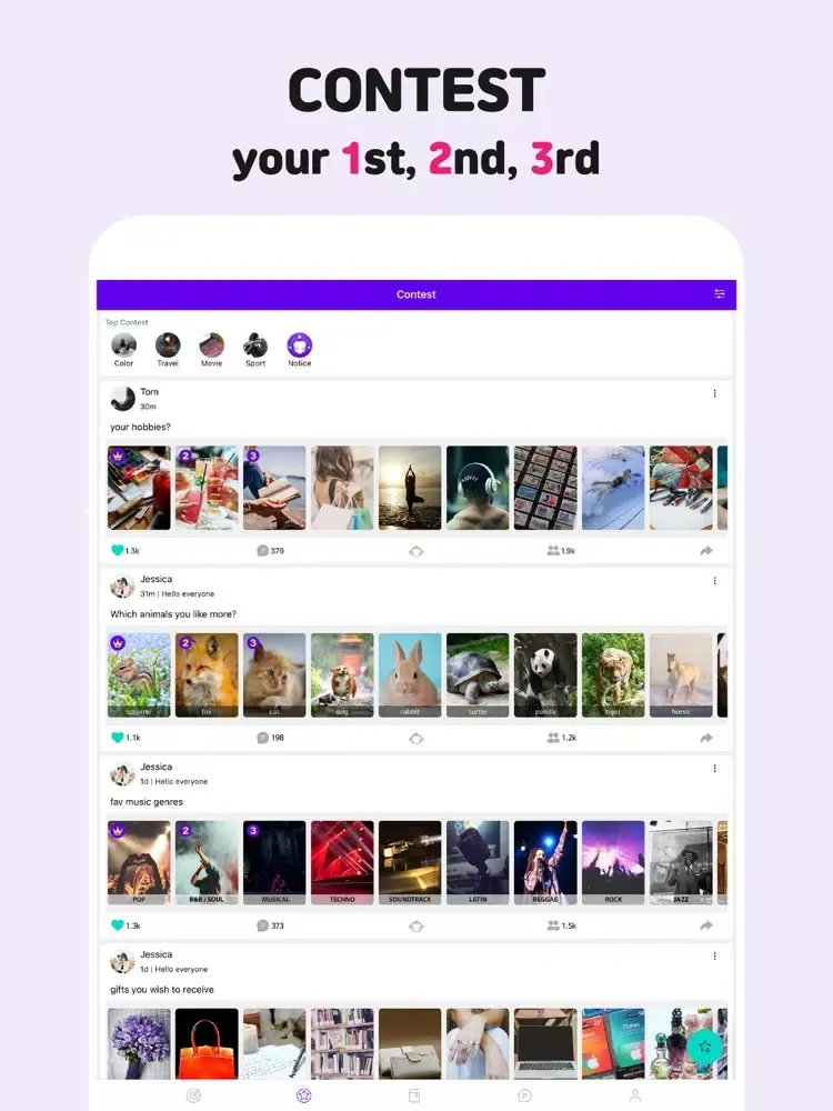 SameSame - Like-Minded people iPad  スクリーンショット