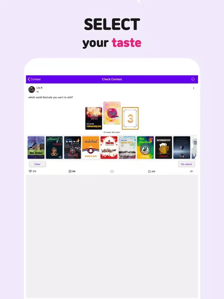 SameSame - Like-Minded people iPad  スクリーンショット