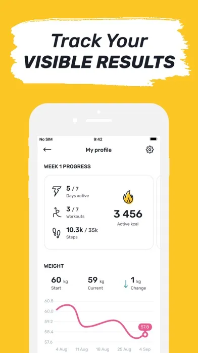 Capturas de tela do Get Fit in 30 Days by Turbo