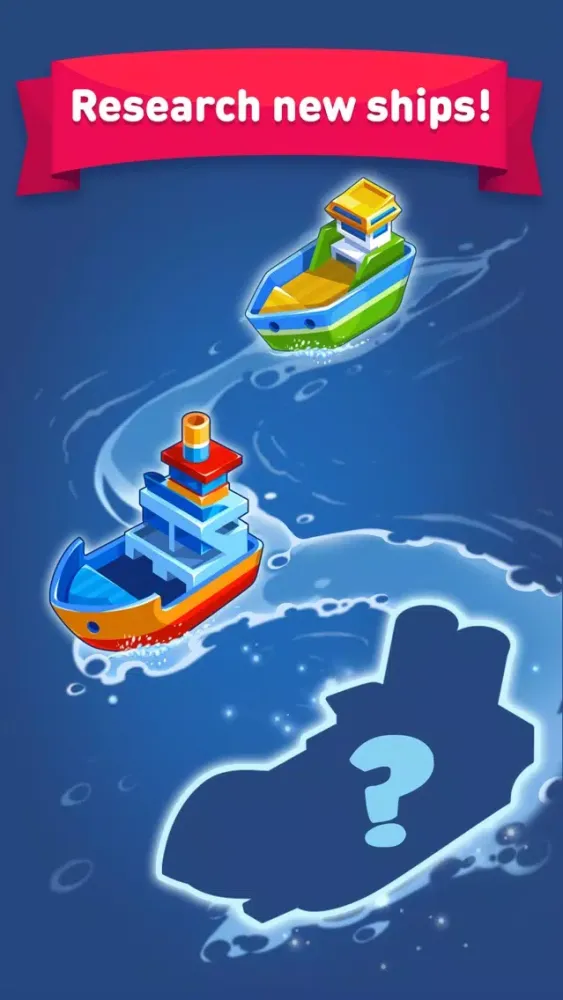 Merge Ship: Idle Tycoon應用截圖