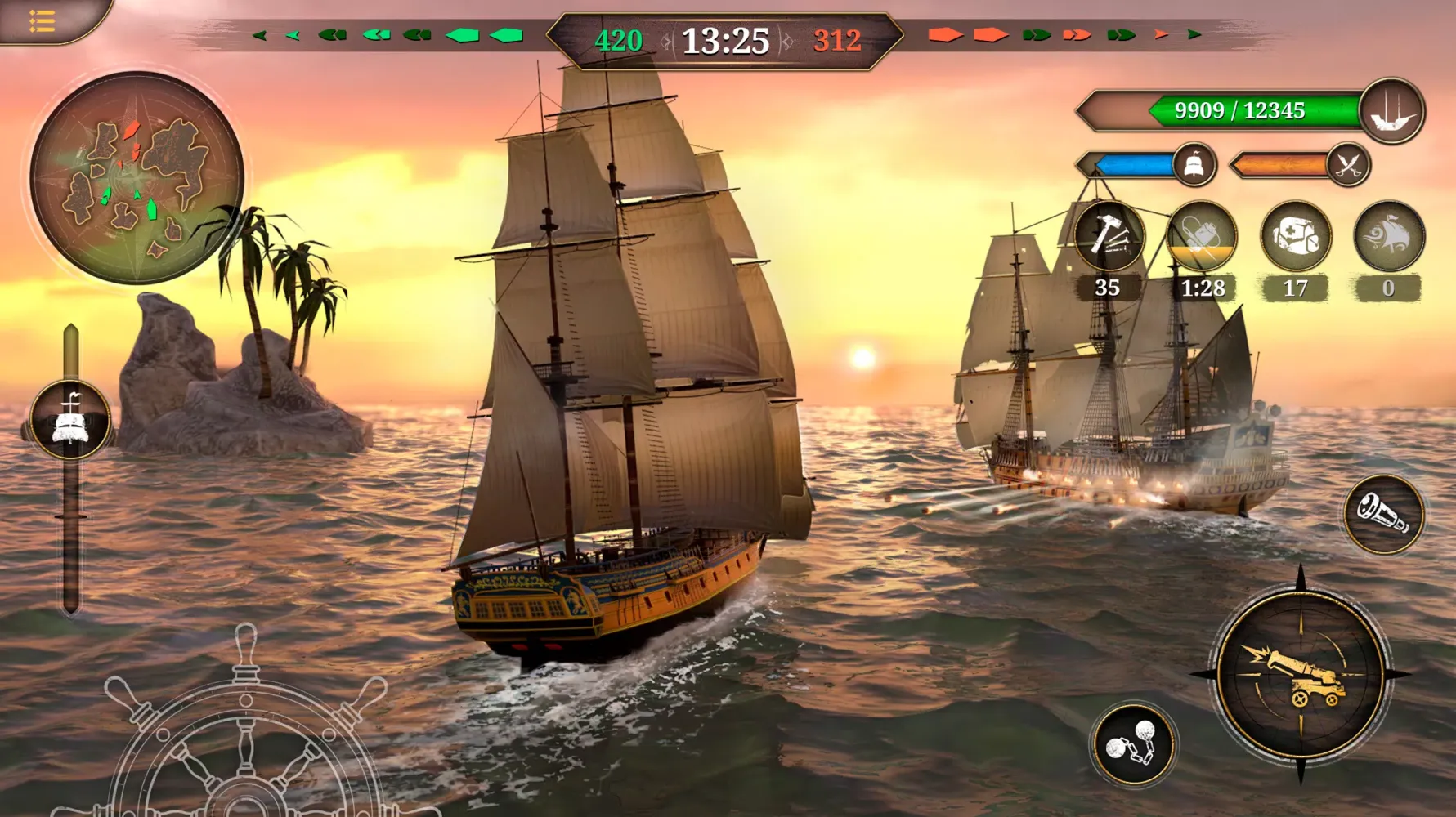 King of Sails: Ship Battle Screenshots