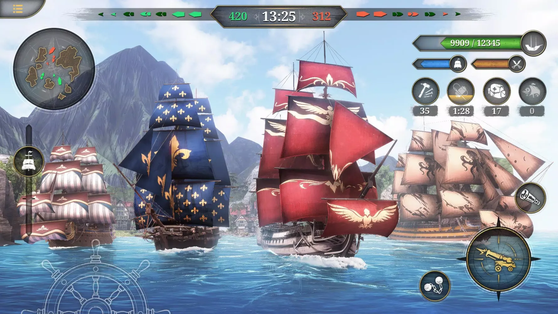 King of Sails: Ship Battle Screenshots