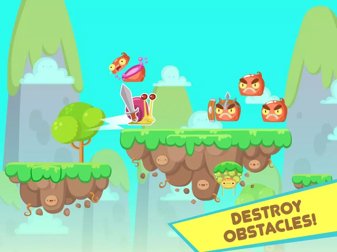 Скриншоты Jumping Slime 2D iPad 