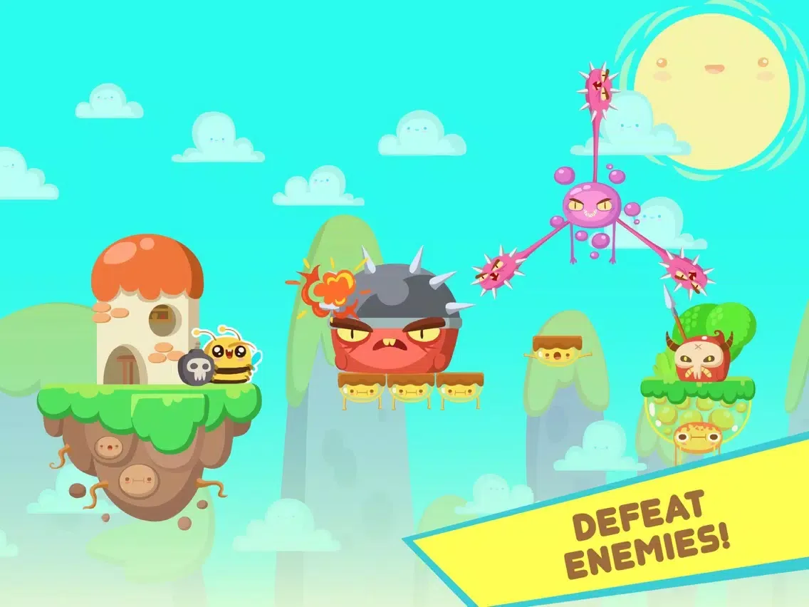 Скриншоты Jumping Slime 2D iPad 