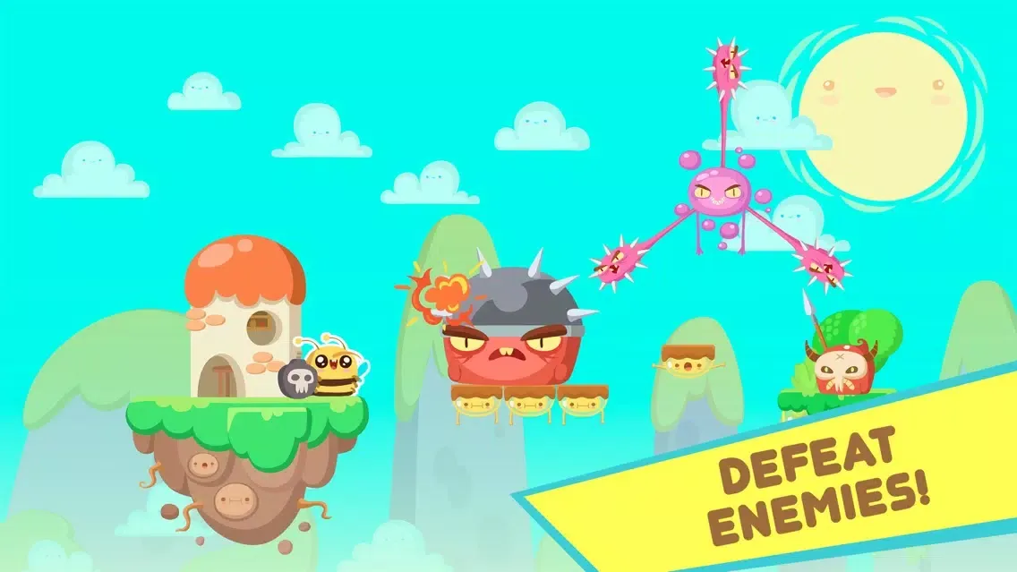 Скриншоты Jumping Slime 2D