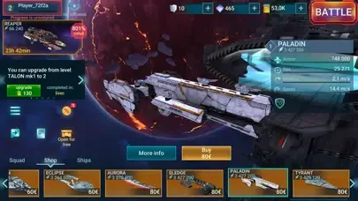 Capturas de tela do Space Armada: Galaxy Wars