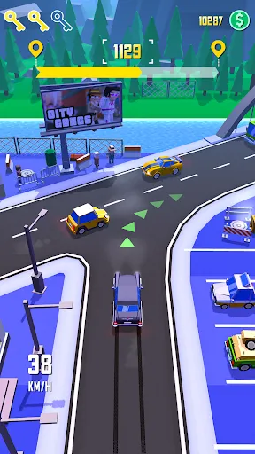 Taxi Run: Traffic Driver 스크린샷