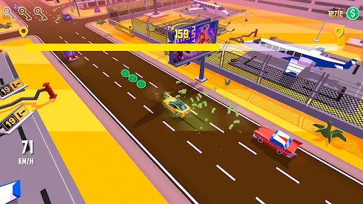 Taxi Run: Traffic Driver 스크린샷