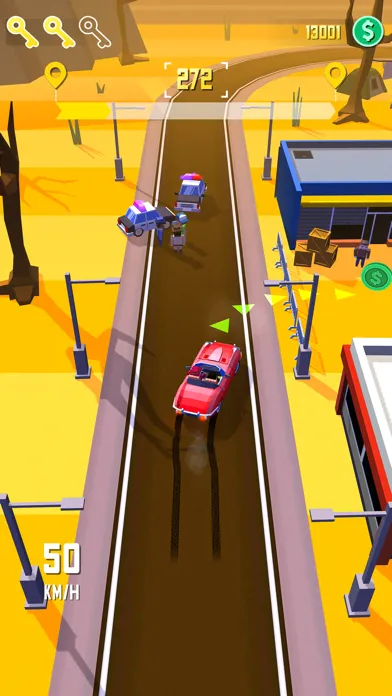 Capturas de tela do Taxi Run: Car Driving