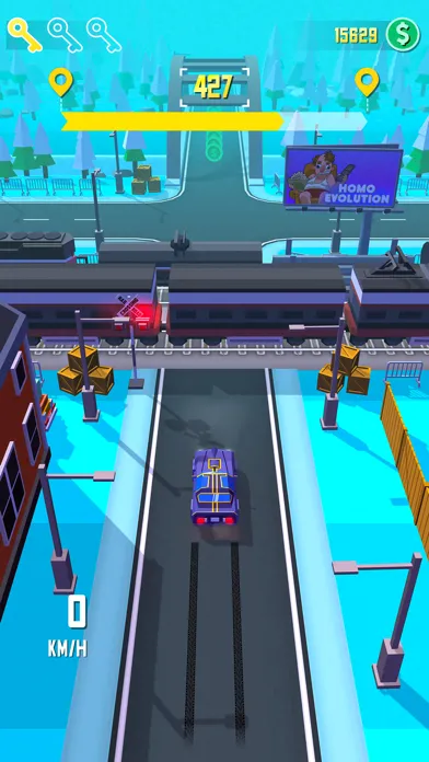 Capturas de tela do Taxi Run: Car Driving