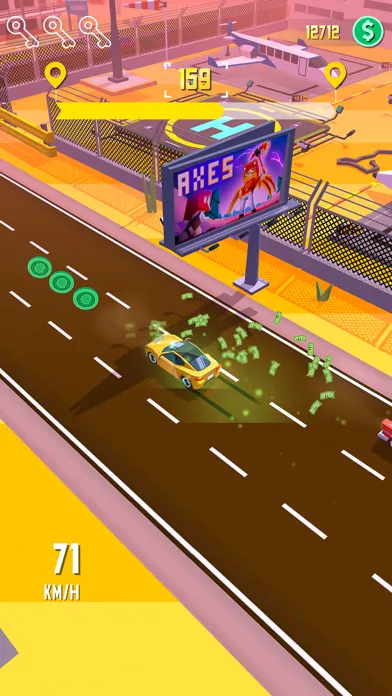 Capturas de tela do Taxi Run: Car Driving