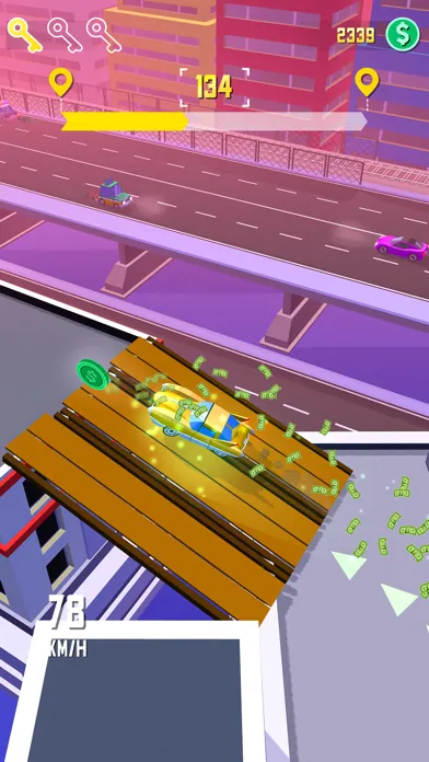Capturas de tela do Taxi Run: Car Driving