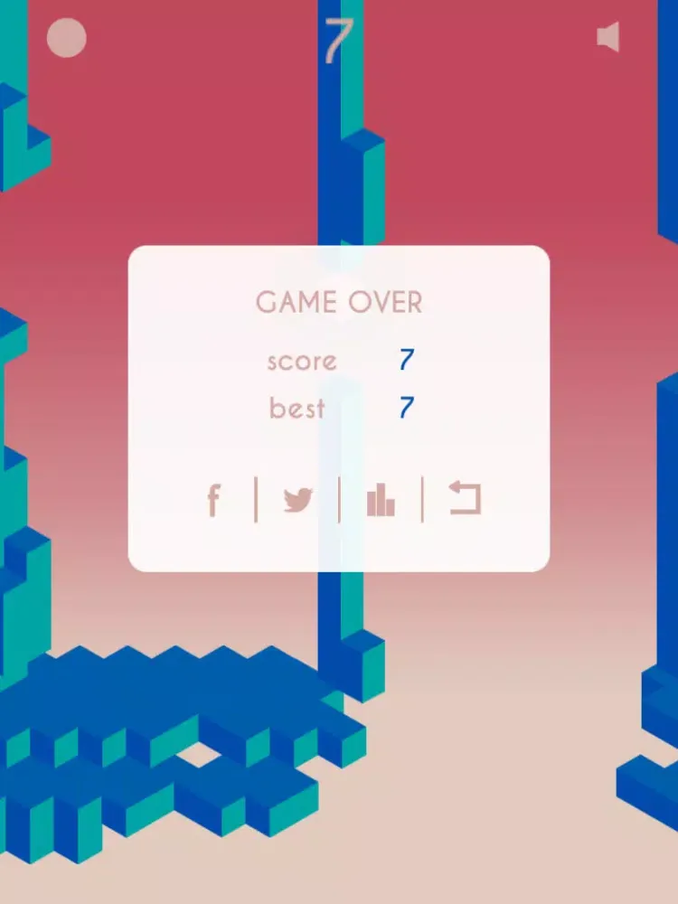 Zrzuty ekranu zigzag cube iPad 