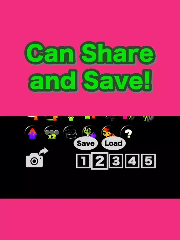 Squid Gear Setter 2 iPad  스크린샷