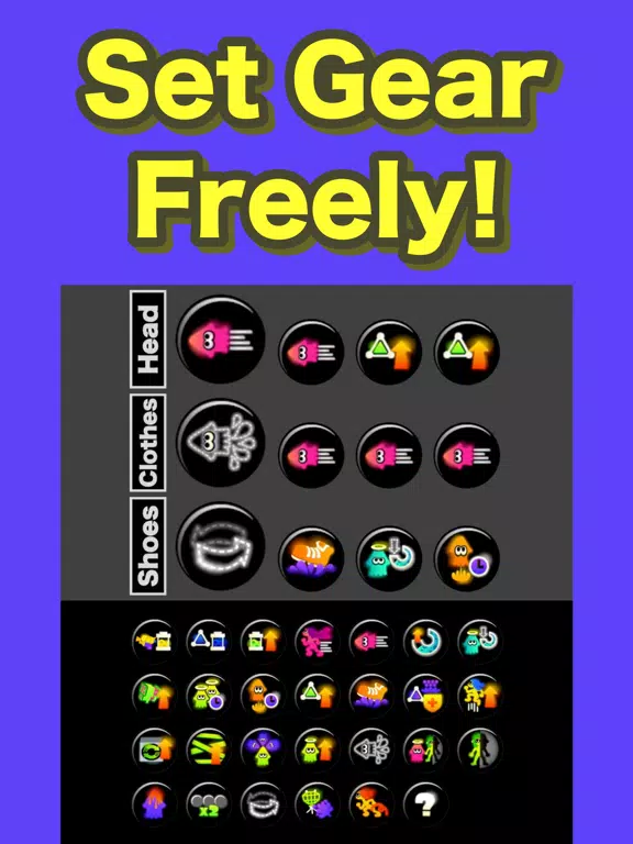 Squid Gear Setter 3 iPad  स्क्रीनशॉट
