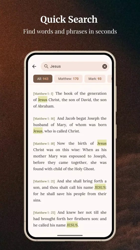 ภาพหน้าจอของ King James Bible (1611)