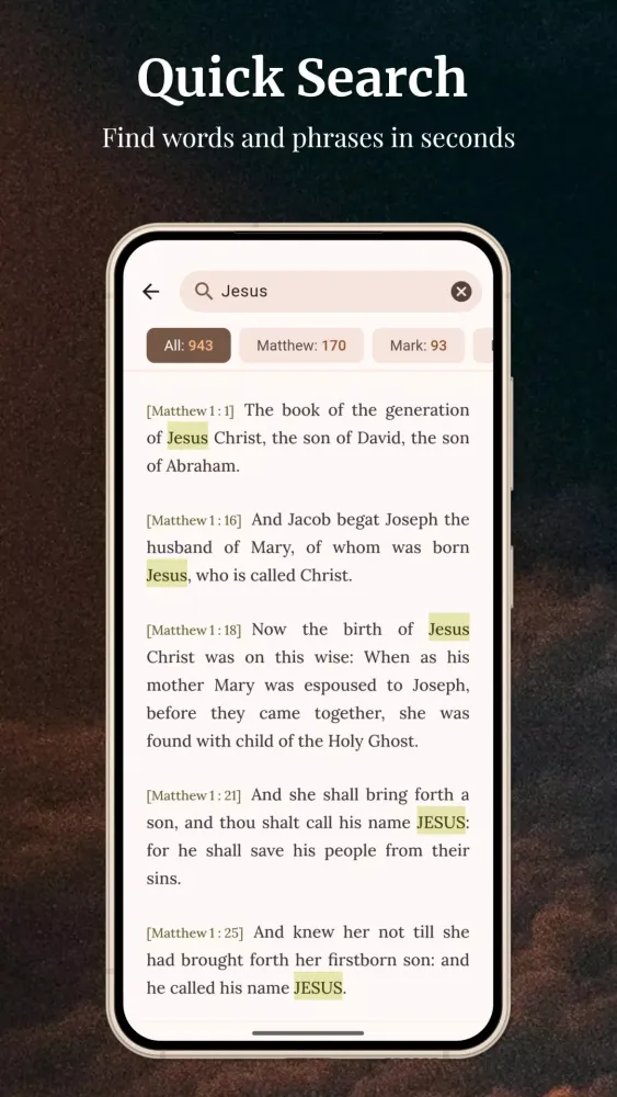 KJV Bible Screenshots