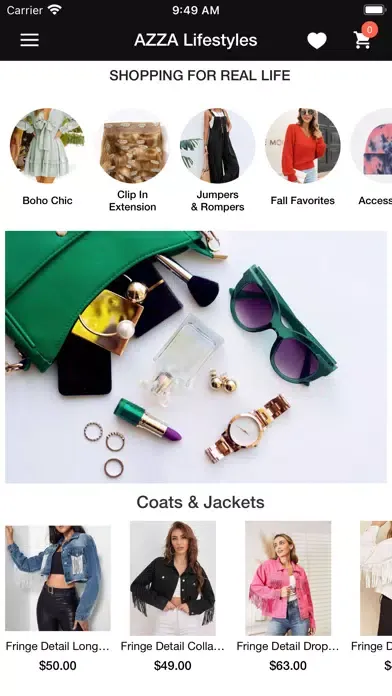 Tangkapan layar AZZA Lifestyles