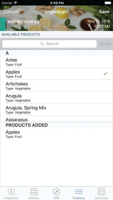 organicgirl mobile assessments Screenshots