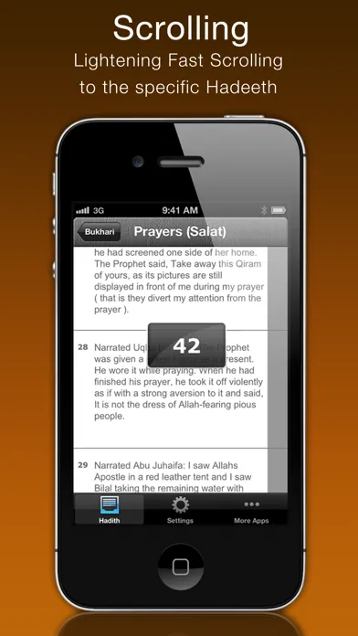 Screenshot di Al Bukhari (Sahih Bukhari)