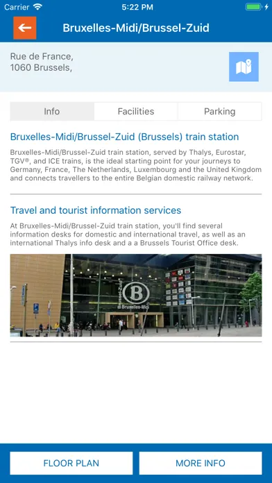 Ảnh chụp màn hình của SNCB International