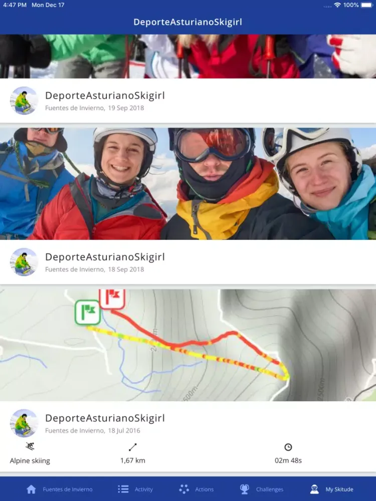تصاویر Deporte Asturiano iPad 