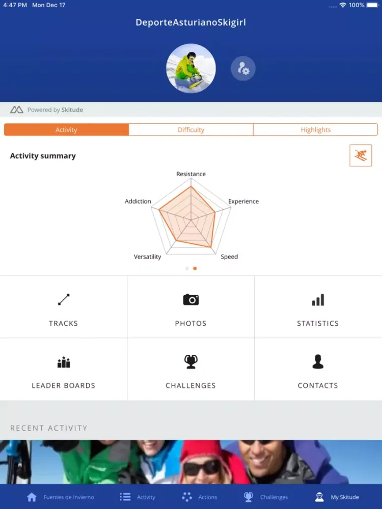 تصاویر Deporte Asturiano iPad 