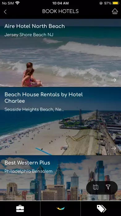 Captures d'écran de Hammock Hotels & Resorts