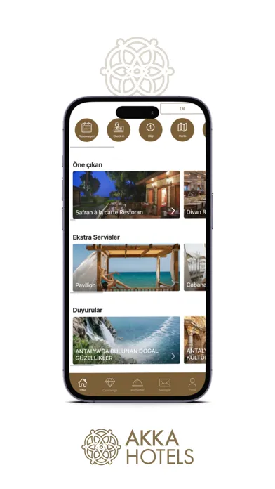 Ảnh chụp màn hình của Akka Hotels