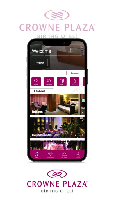 Ảnh chụp màn hình của Crowne Plaza Istanbul Harbiye