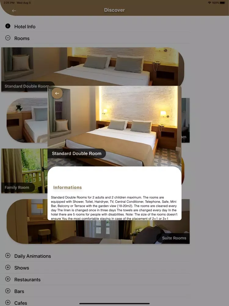 Holiday Club Kemer iPad  Screenshots
