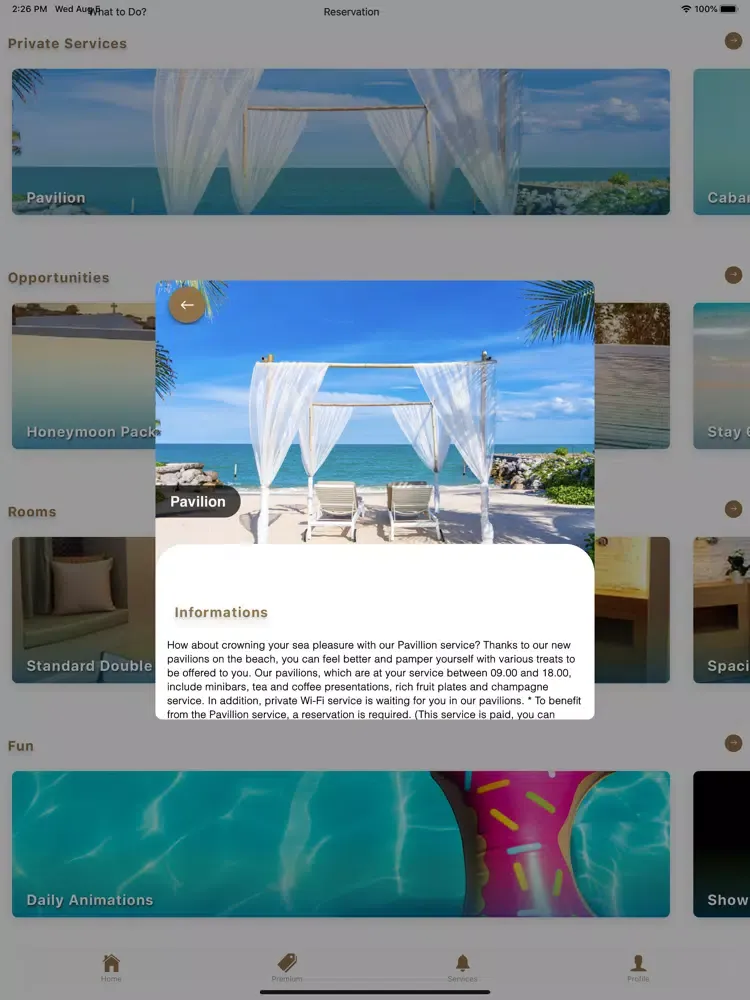 Holiday Club Kemer iPad  Screenshots