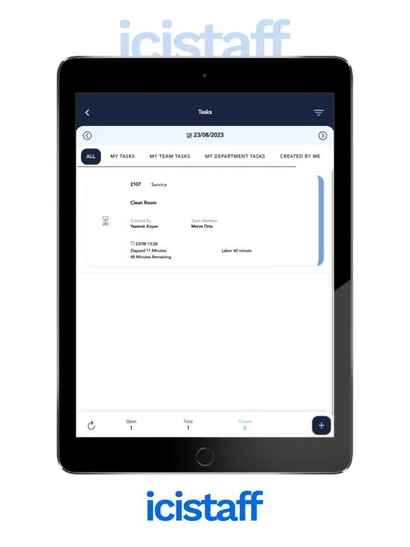ici4Staff iPad  스크린샷