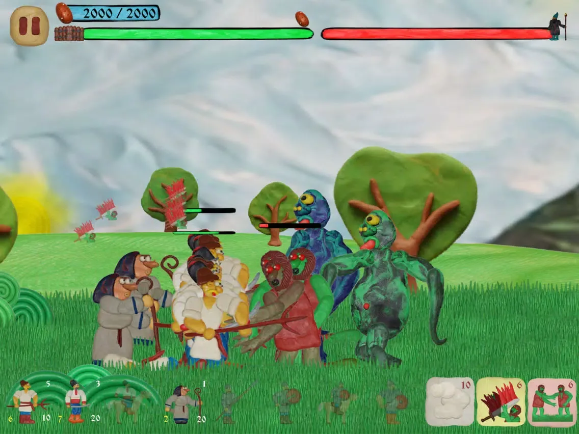 Скриншоты Potato War Village Defense iPad 