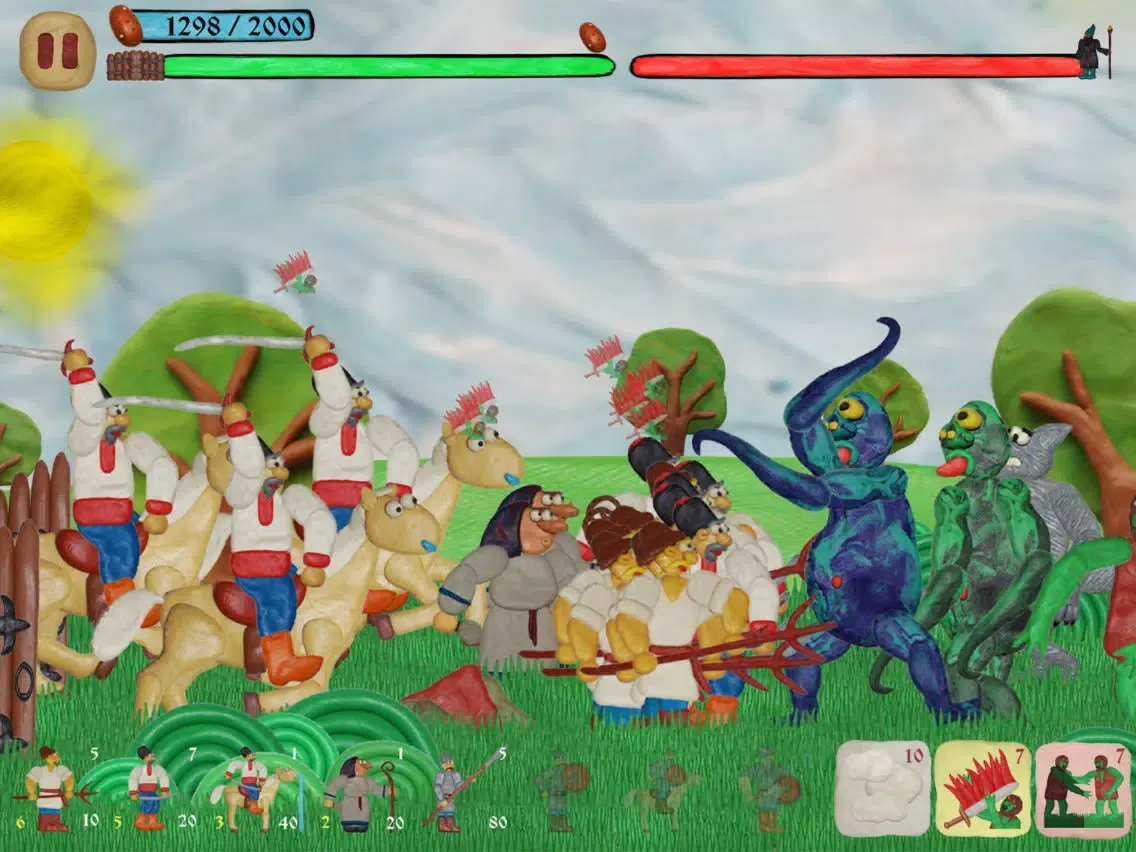 Скриншоты Potato War Village Defense iPad 