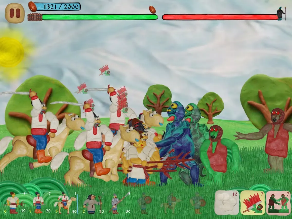 Скриншоты Potato War Village Defense iPad 