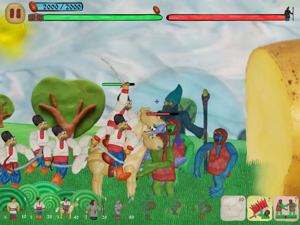 Скриншоты Potato War Village Defense iPad 