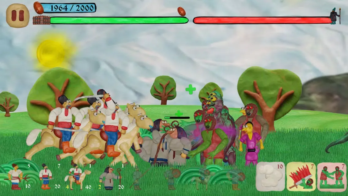Скриншоты Potato War Village Defense