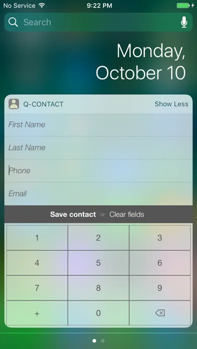 Capturas de pantalla de Q-Contact