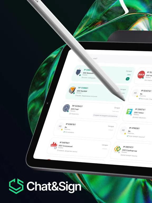 Chat&Sign iPad  Screenshots