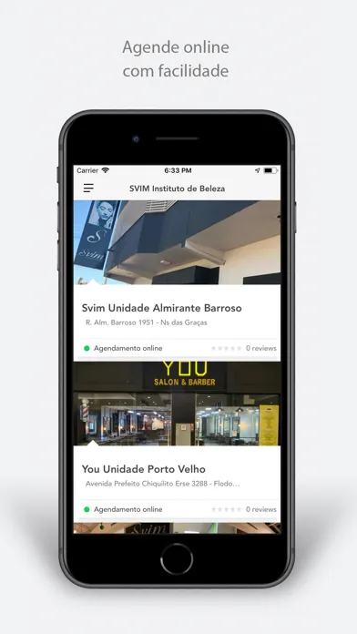Capturas de pantalla de SVIM Instituto de Beleza
